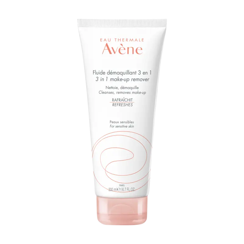 Avene 3-in-1 makeup remover tube