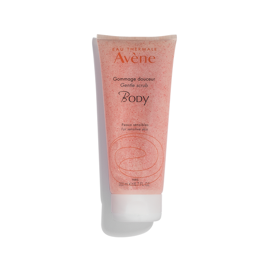 Avene body scrub tube