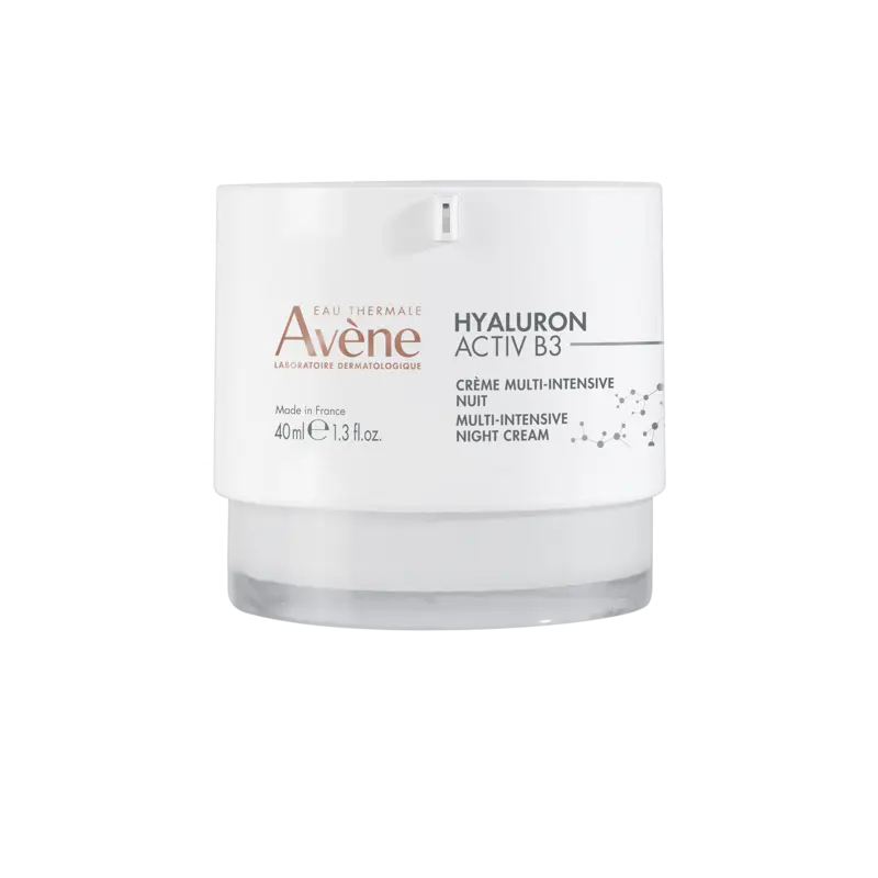 Avene Hyaluron Activ B3 night cream jar