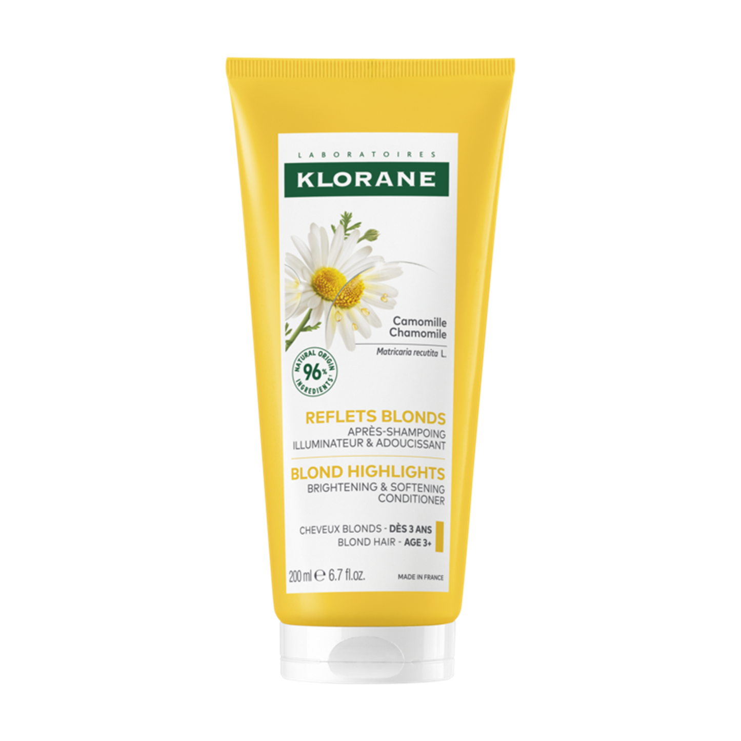 Klorane conditioner tube with a chamomile