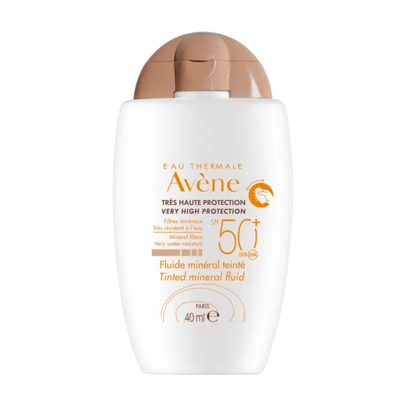Avene sunscreen fluid bottle