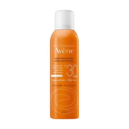 Avene sun protection spray bottle