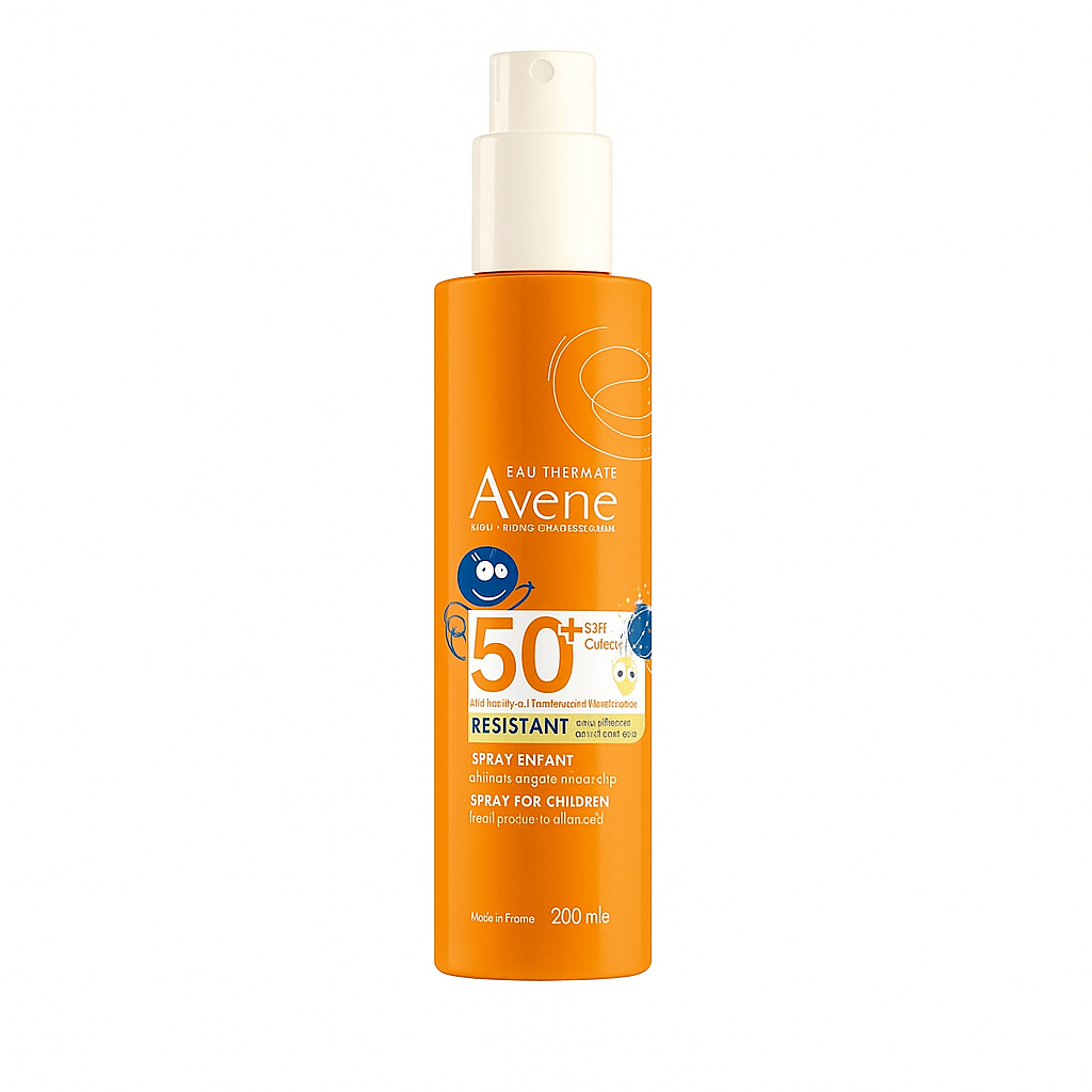 Avene sun spray bottle with SPF 50+